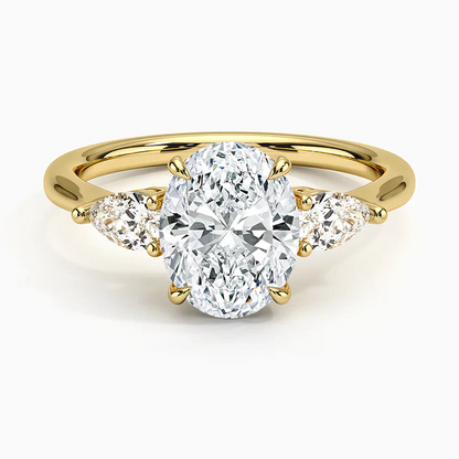 ecomposer-view with diamond shape-oval,ecomposer-size-2-ct,ecomposer-metal type-yellow-gold-18k