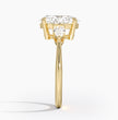 ecomposer-metal type-yellow-gold-18K,ecomposer-ring setting-trilogy