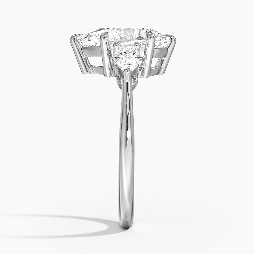 ecomposer-metal type-white-gold-18K,ecomposer-ring setting-trilogy
