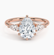 ecomposer-view with diamond shape-pear,ecomposer-size-2-ct,ecomposer-metal type-rose-gold-18k