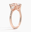 ecomposer-metal type-rose-gold-18K,ecomposer-ring setting-trilogy