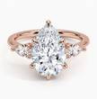 ecomposer-view with diamond shape-pear,ecomposer-size-3-ct,ecomposer-metal type-rose-gold-18k