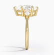 ecomposer-metal type-yellow-gold-18K,ecomposer-ring setting-trilogy