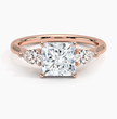 ecomposer-view with diamond shape-princess,ecomposer-size-1.5-ct,ecomposer-metal type-rose-gold-18k