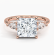 ecomposer-metal type-rose-gold-18K,ecomposer-ring setting-trilogy