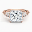 ecomposer-view with diamond shape-princess,ecomposer-size-2.5-ct,ecomposer-metal type-rose-gold-18k