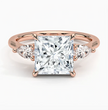 ecomposer-view with diamond shape-princess,ecomposer-size-2.5-ct,ecomposer-metal type-rose-gold-18k