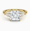 ecomposer-view with diamond shape-princess,ecomposer-size-2-ct,ecomposer-metal type-yellow-gold-18k