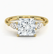 ecomposer-view with diamond shape-princess,ecomposer-size-2-ct,ecomposer-metal type-yellow-gold-18k