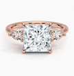 ecomposer-view with diamond shape-princess,ecomposer-size-3-ct,ecomposer-metal type-rose-gold-18k