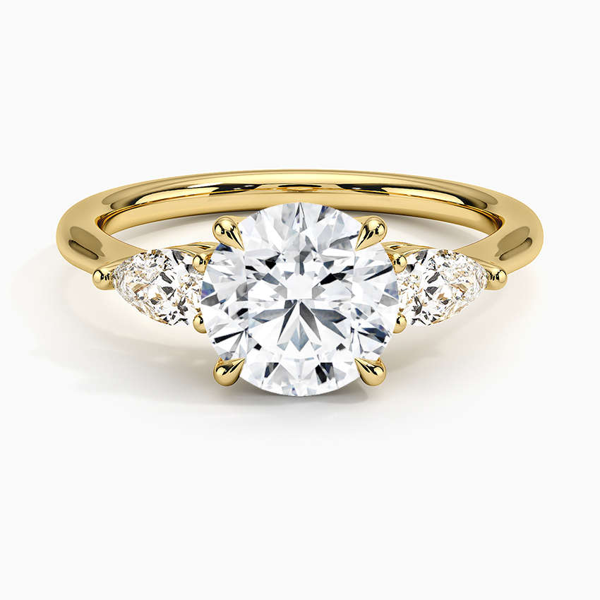 ecomposer-view with diamond shape-round,ecomposer-size-1.5-ct,ecomposer-metal type-yellow-gold-18k