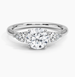 ecomposer-view with diamond shape-round,ecomposer-size-1-ct,ecomposer-metal type-white-gold-18k