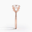 ecomposer-metal type-rose-gold-18K,ecomposer-ring setting-trilogy
