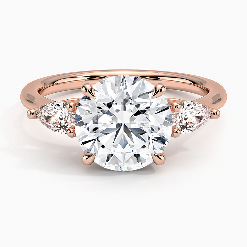 ecomposer-view with diamond shape-round,ecomposer-size-2.5-ct,ecomposer-metal type-rose-gold-18k