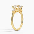 ecomposer-metal type-yellow-gold-18K,ecomposer-ring setting-trilogy