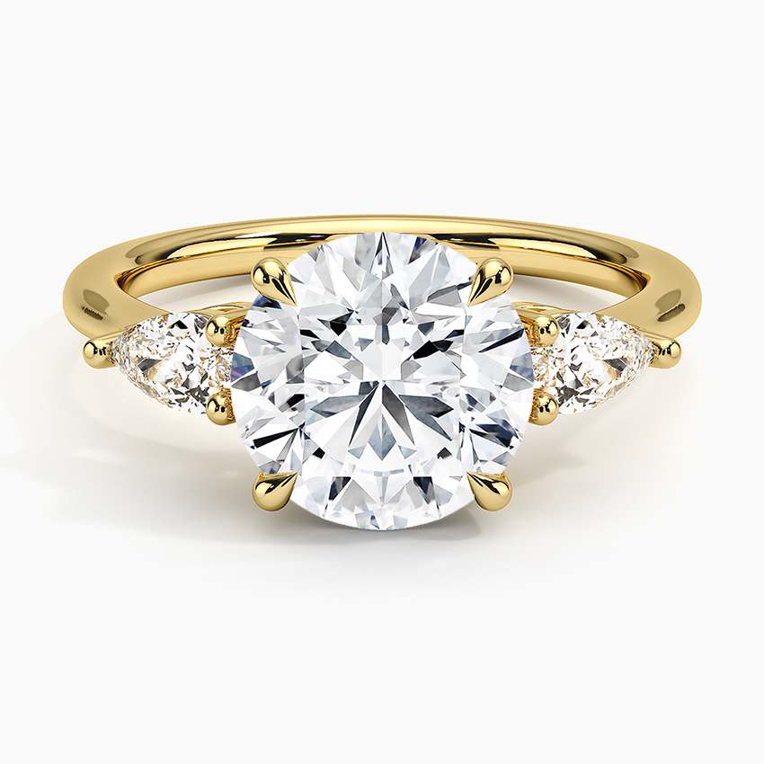 ecomposer-view with diamond shape-round,ecomposer-size-2.5-ct,ecomposer-metal type-yellow-gold-18k