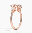ecomposer-metal type-rose-gold-18K,ecomposer-ring setting-trilogy