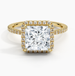 Halo Pave Ring