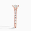 ecomposer-metal type-rose-gold-18K,ecomposer-ring setting-pave