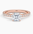 ecomposer-metal type-rose-gold-18K,ecomposer-ring setting-pave