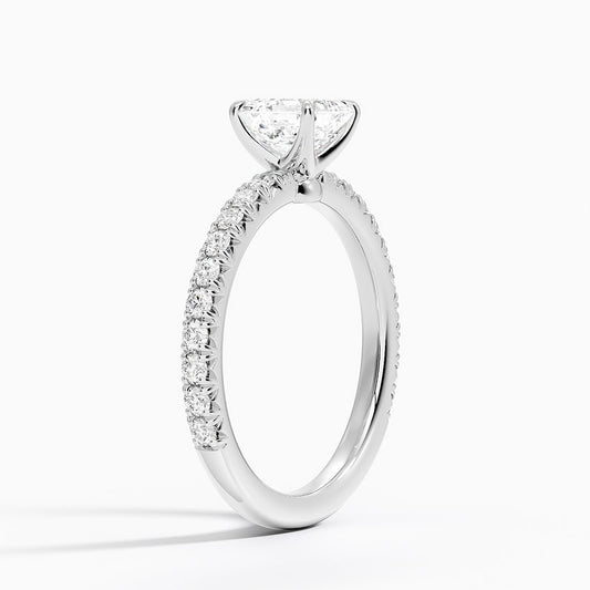 ecomposer-view with diamond shape-asscher,ecomposer-size-1-ct,ecomposer-metal type-white-gold-18k