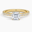 ecomposer-view with diamond shape-asscher,ecomposer-size-1-ct,ecomposer-metal type-yellow-gold-18k