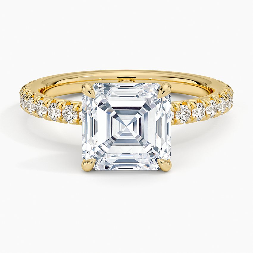 ecomposer-view with diamond shape-asscher,ecomposer-size-2.5-ct,ecomposer-metal type-yellow-gold-18k