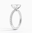 ecomposer-metal type-white-gold-18K,ecomposer-ring setting-pave