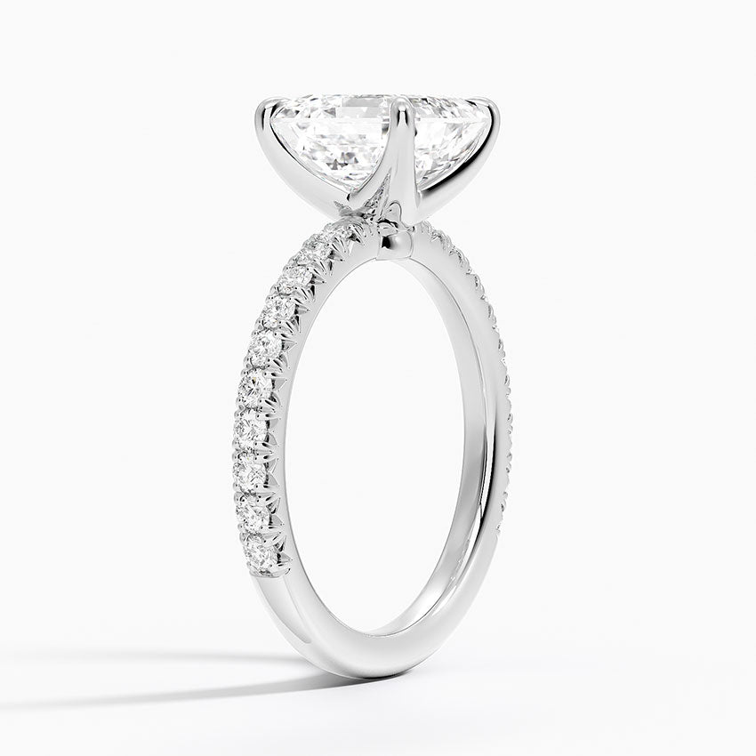 ecomposer-view with diamond shape-asscher,ecomposer-size-3-ct,ecomposer-metal type-white-gold-18k
