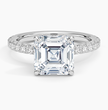 ecomposer-view with diamond shape-asscher,ecomposer-size-3-ct,ecomposer-metal type-white-gold-18k