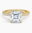 ecomposer-view with diamond shape-asscher,ecomposer-size-3-ct,ecomposer-metal type-yellow-gold-18k