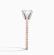 ecomposer-view with diamond shape-cushion,ecomposer-size-1.5-ct,ecomposer-metal type-rose-gold-18k