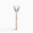 ecomposer-view with diamond shape-cushion,ecomposer-size-1.5-ct,ecomposer-metal type-rose-gold-18k