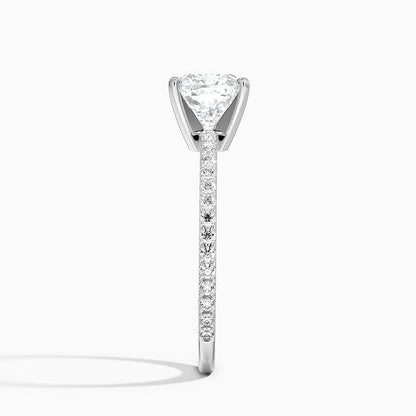 ecomposer-view with diamond shape-cushion,ecomposer-size-1.5-ct,ecomposer-metal type-white-gold-18k