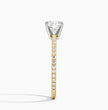 ecomposer-view with diamond shape-cushion,ecomposer-size-1-ct,ecomposer-metal type-yellow-gold-18k