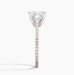 ecomposer-view with diamond shape-cushion,ecomposer-size-2.5-ct,ecomposer-metal type-rose-gold-18k