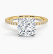 ecomposer-metal type-yellow-gold-18K,ecomposer-ring setting-pave