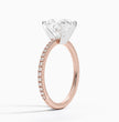 ecomposer-metal type-rose-gold-18K,ecomposer-ring setting-pave