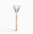 ecomposer-view with diamond shape-cushion,ecomposer-size-2-ct,ecomposer-metal type-yellow-gold-18k