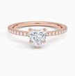 ecomposer-metal type-rose-gold-18K,ecomposer-ring setting-pave