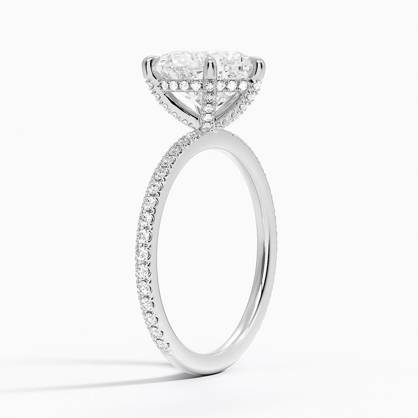 ecomposer-view with diamond shape-heart,ecomposer-size-2.5-ct,ecomposer-metal type-white-gold-18k