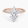 ecomposer-metal type-rose-gold-18K,ecomposer-ring setting-pave