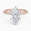 ecomposer-metal type-rose-gold-18K,ecomposer-ring setting-pave