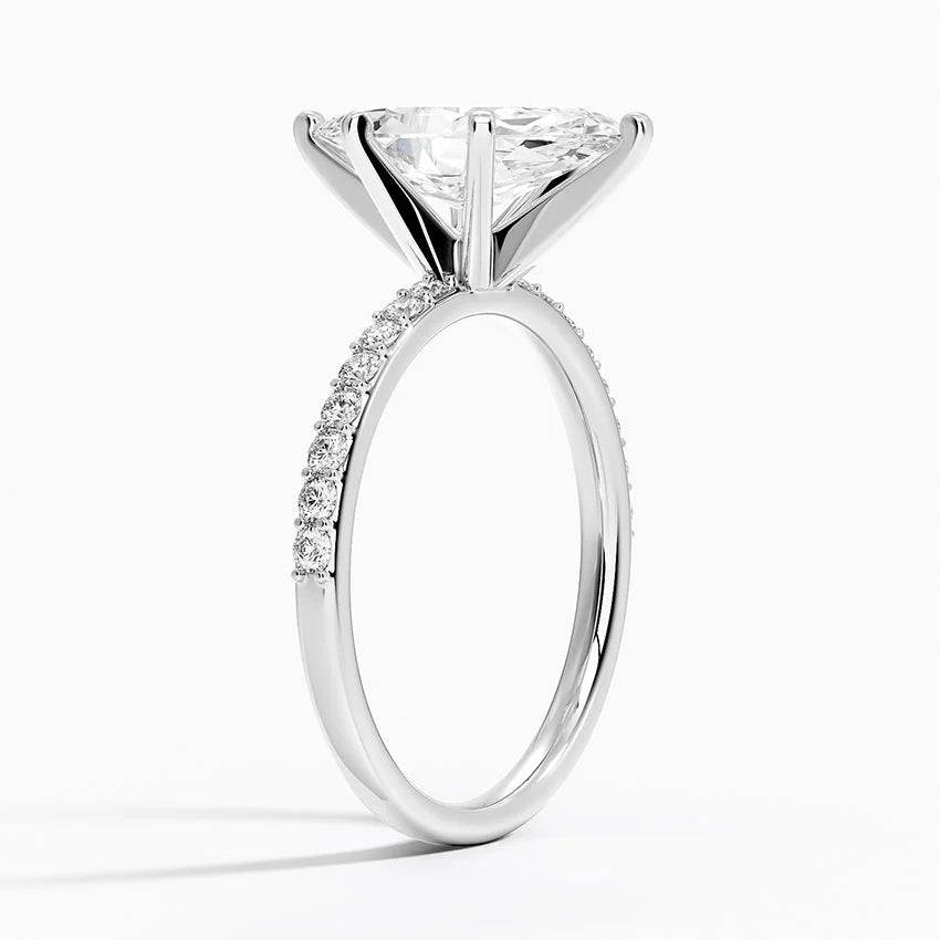 ecomposer-view with diamond shape-marquise,ecomposer-size-2-ct,ecomposer-metal type-white-gold-18k