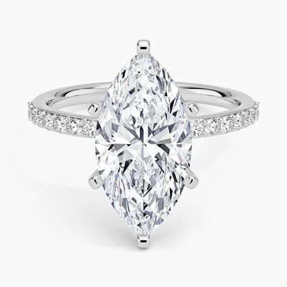 ecomposer-view with diamond shape-marquise,ecomposer-size-3-ct,ecomposer-metal type-white-gold-18k
