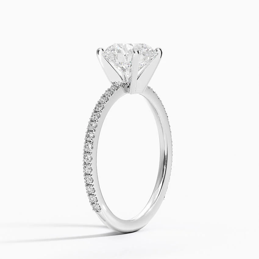 ecomposer-view with diamond shape-round,ecomposer-size-1.5-ct,ecomposer-metal type-white-gold-18k