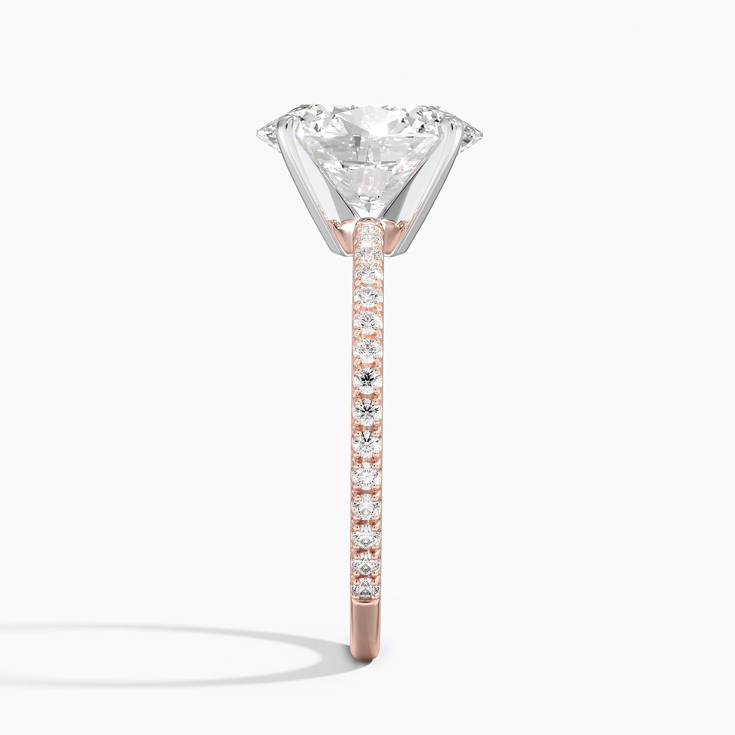 ecomposer-view with diamond shape-oval,ecomposer-size-2.5-ct,ecomposer-metal type-rose-gold-18k