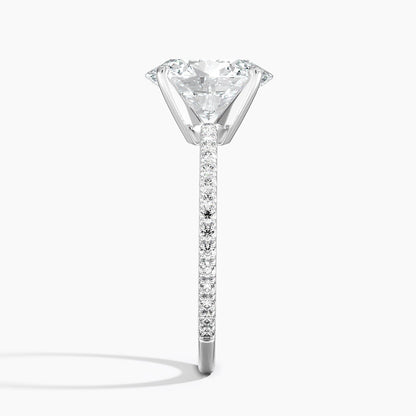 ecomposer-view with diamond shape-oval,ecomposer-size-2.5-ct,ecomposer-metal type-white-gold-18k