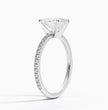 ecomposer-metal type-white-gold-18K,ecomposer-ring setting-pave