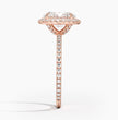 ecomposer-view with diamond shape-oval,ecomposer-size-2-ct,ecomposer-metal type-rose-gold-18k